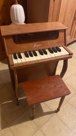 Vintage Jaymar Kids wooden piano