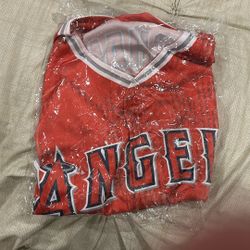 Los Angeles ANAHEIM Angels Baseball SGA 9/26/25 Red Size XL Jersey MLBLos