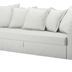 Ikea HOLMSUND convertible sleeper sofa with storage
