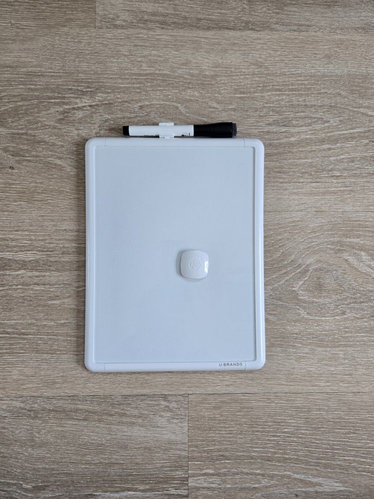 U Brands 8.5"x11" Magnetic Dry Erase Board – Lightly Used – Pickup in Burbank, CA