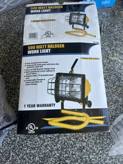 500 Watt  Halogen Work Light 
