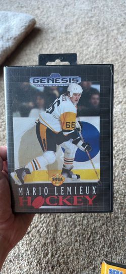 Mario lemieux sega genesis hockey game