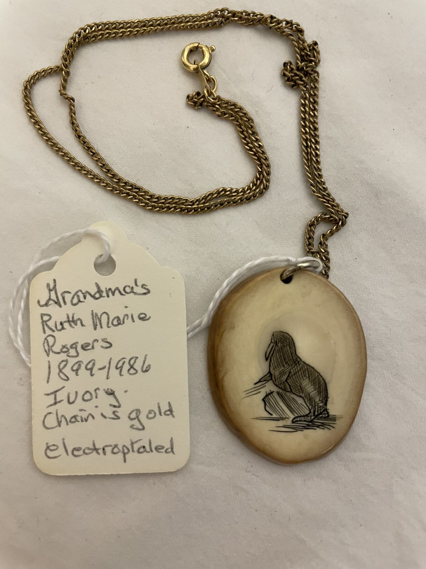 Ivory Pendant