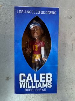 Caleb Williams Dodgers Bobblehead