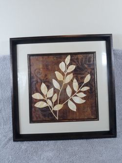 Wall Nature Picture Abstract Metal Frame 