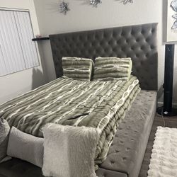 Grey Bed frame 