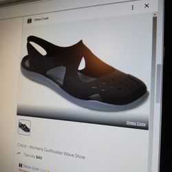 Crocs Women's Swiftwater Wave Shoe, Sz 8, NEW