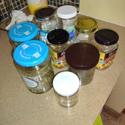 FREE Glass Jars With Lids FREE