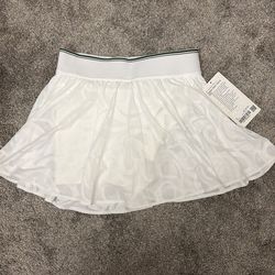 Lululemon Paisley-Mesh Tennis Skirt