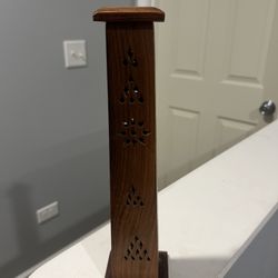 Wood Incense Stick Holder 