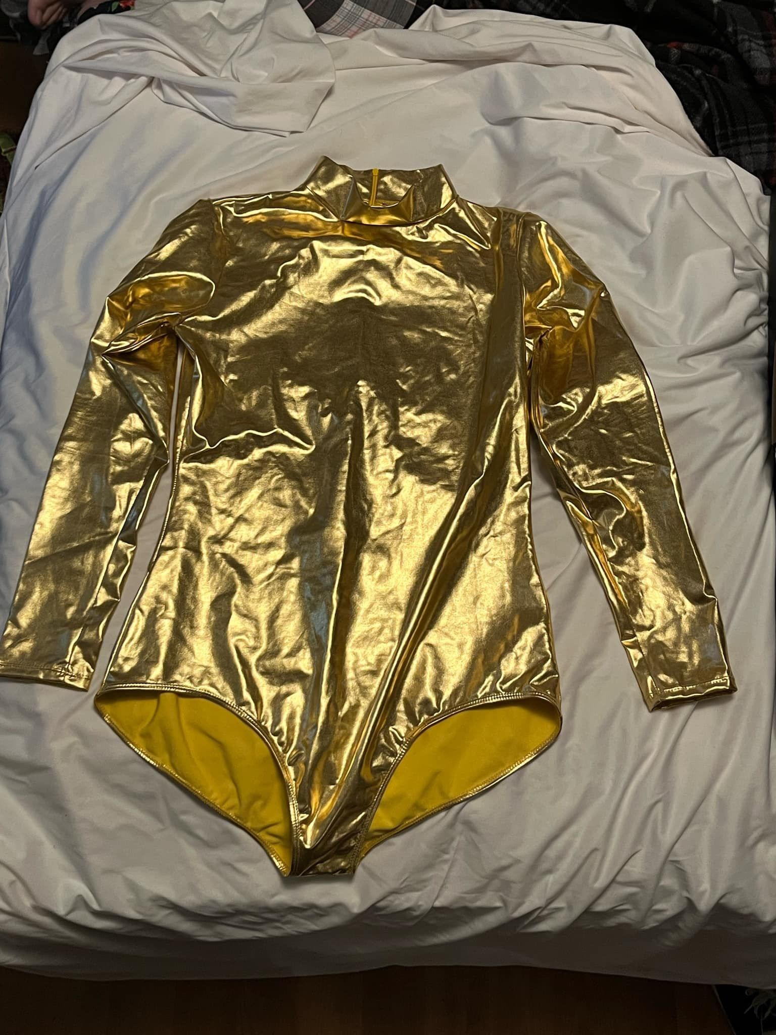 Gold Bodysuit 2xl