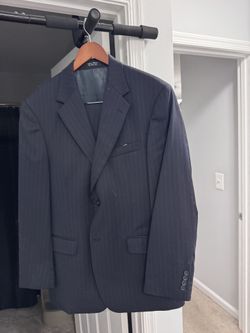 2 Suits 41R With 5 Slacks