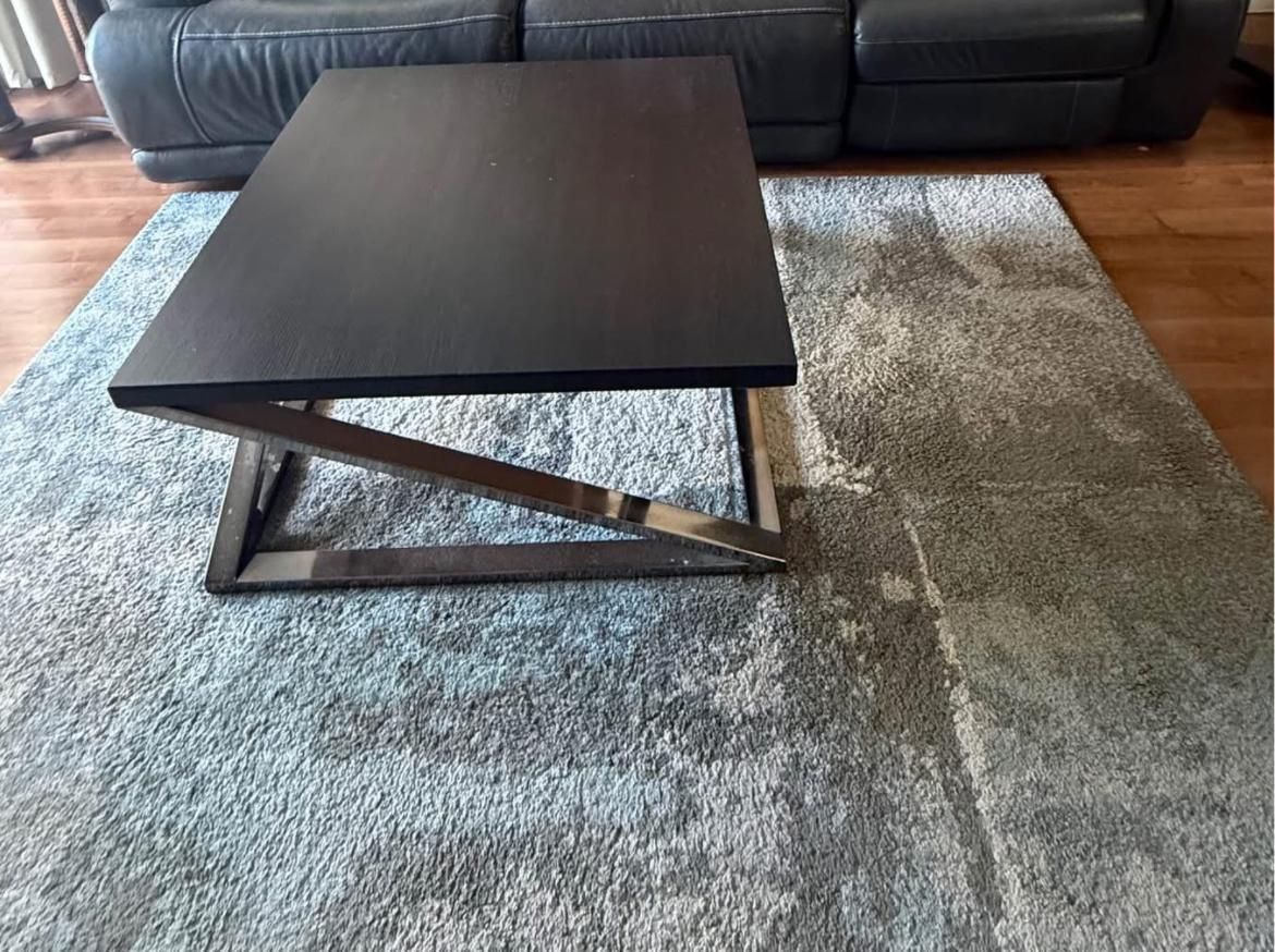 Coffee Table And Rug
