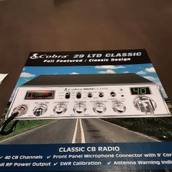 Brand New In Box Cobra 29 Ltd Classic Cb Radio