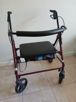 Medline Bariatric Rollater Walker - Extra Wide