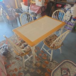 Table And Chair Set.