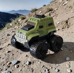 2011 McDonald's Hasbro Tonka Garage Monster Truck Rotating Engine & Spare Tire. 
This is a 2011 McDonald's Hasbro Tonka Garage Monster Truck. It featu