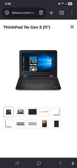 Lenovo ThinkPad 11e Gen 5 (11")