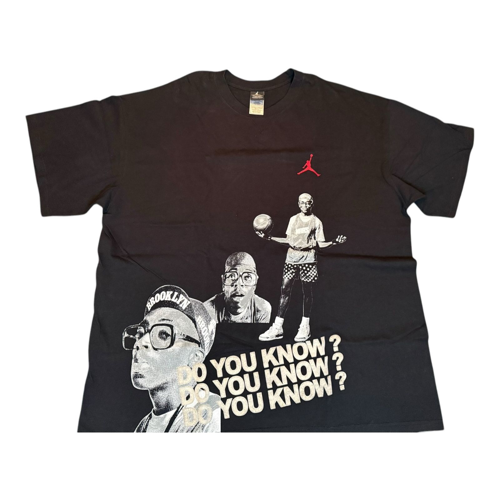 Jordan 3 White / Cement (Do You know) T-Shirt Size 2XL