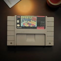 Tetris Attack SNES Cartridge