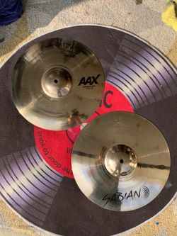 Sabian AAX Series 14” Hi Hat Drum Cymbals BRAND NEW Retails for $515