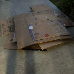 Free Cardboard Boxes.  Left Over From Move