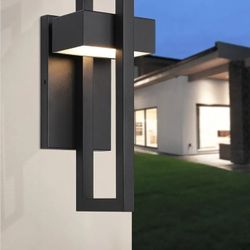 13.6 " INDOOR INTEGRATED LED WALL LAMP BLACK