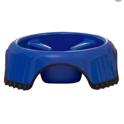 JUMBO SLOW FEED DOG BOWL Blue by JW Pet EXCELLENT!
