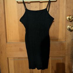 Black Short Dress Size XL