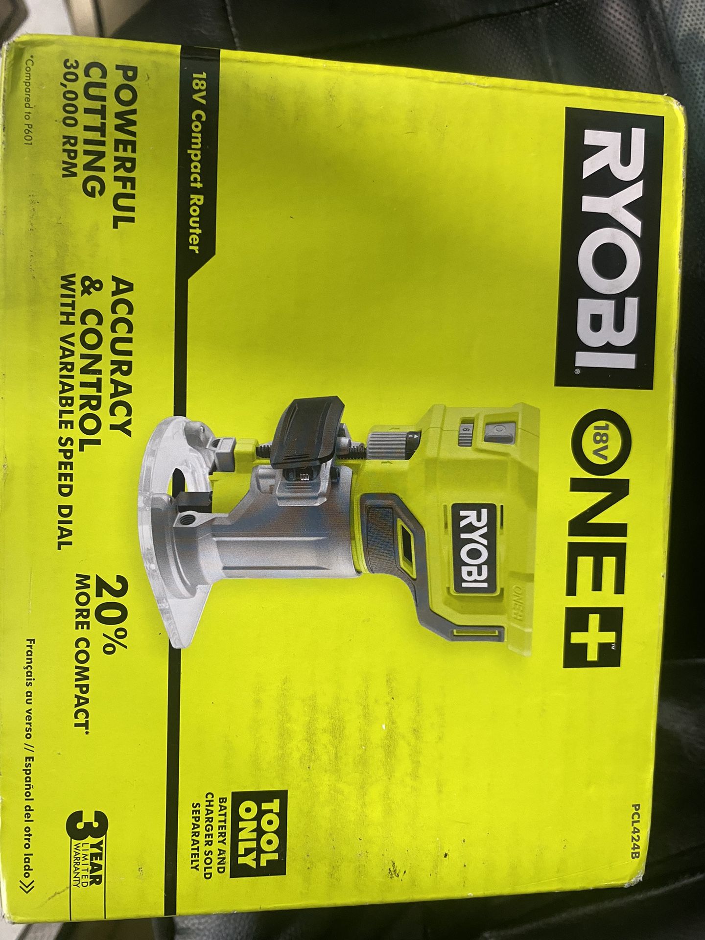 Ryobi one + HP compact Router