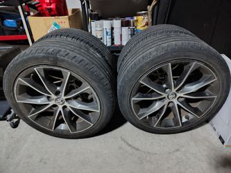 Four set of rims and tires