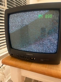 Vintage Orion 13” CRT TV – Retro gaming tv - excellent working condition