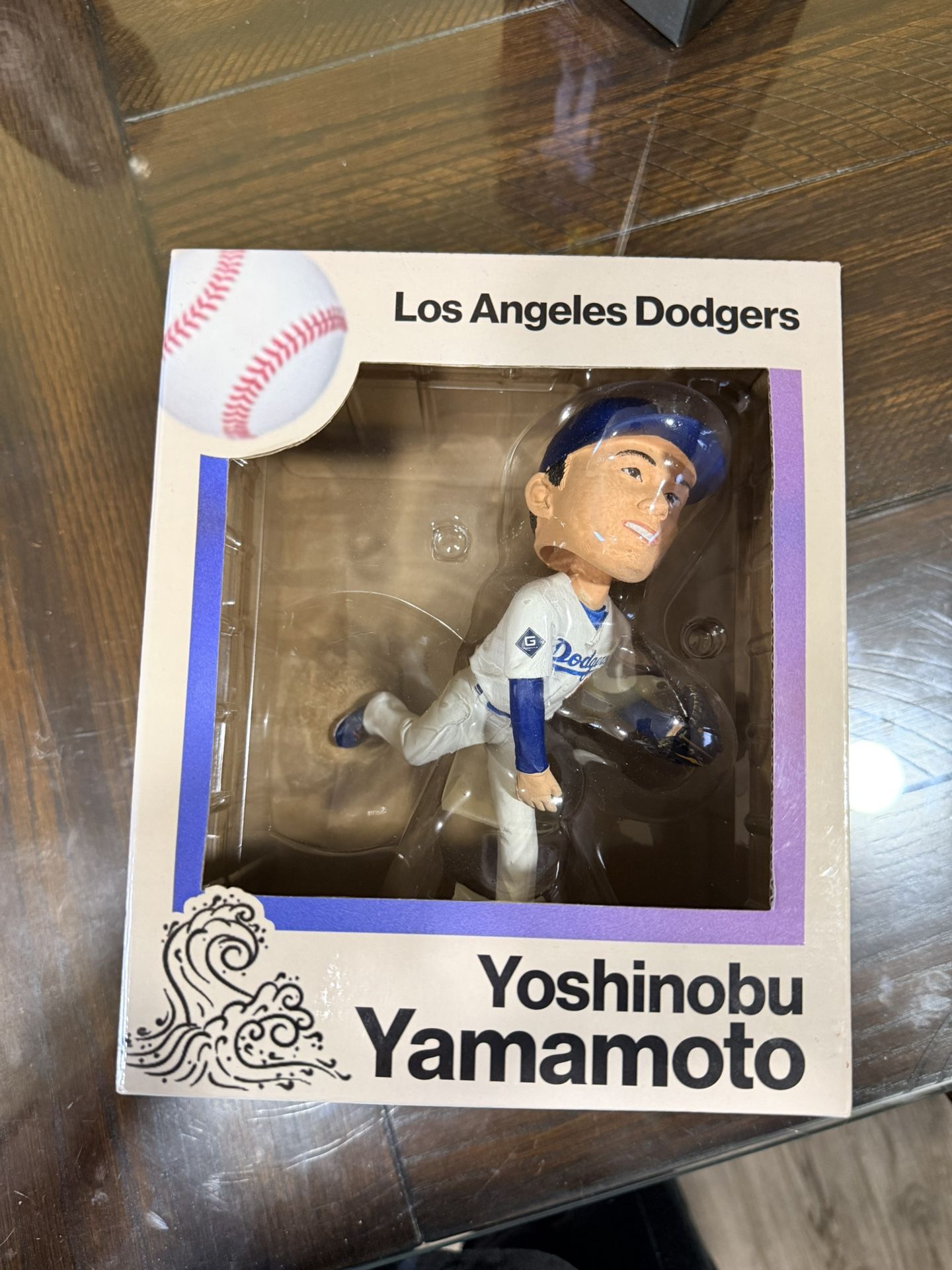 Yoshinobu Yamamoto 2024 Los Angeles Dodgers SGA Bobble Bobblehead