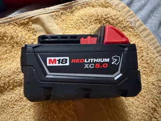 MILWAUKEE 5.0 BATTERY NEW MODEL
