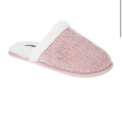 RACHEL Rachel Roy Lipsole Scuff Womens Memory Foam Slip-On Slippers