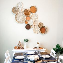 Decorative Baskets For Accent Wall: Dining or Living Room