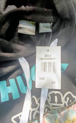 New Lg Hoodie Chucky Wanna Play
