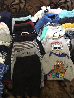 Tons of baby clothes