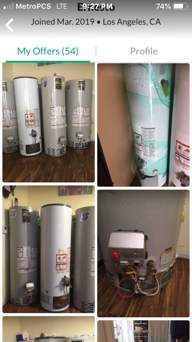 Water heaters