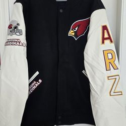 ARIZONA CARDINALS CLASSIC MEN'S WOOL VARSITY JACKET