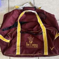 Jr. Sun Devils Football/ Hockey Duffle Bag 