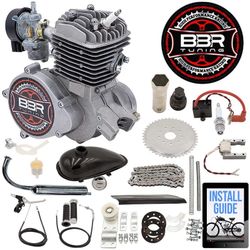 66/80cc BBR Tuning Angle Fire Bicycle Engine Kit - 2 Stroke