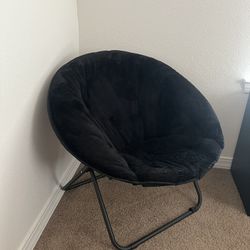 Folding Fluffy Chair 