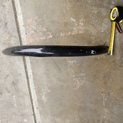 Black Bicycle Fender