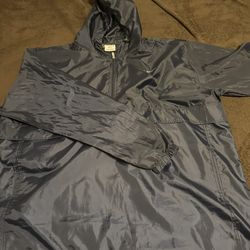 Champion Anorak Windbreaker - Navy 4XLT