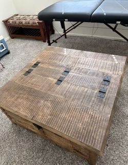 Large Wooden Chest 