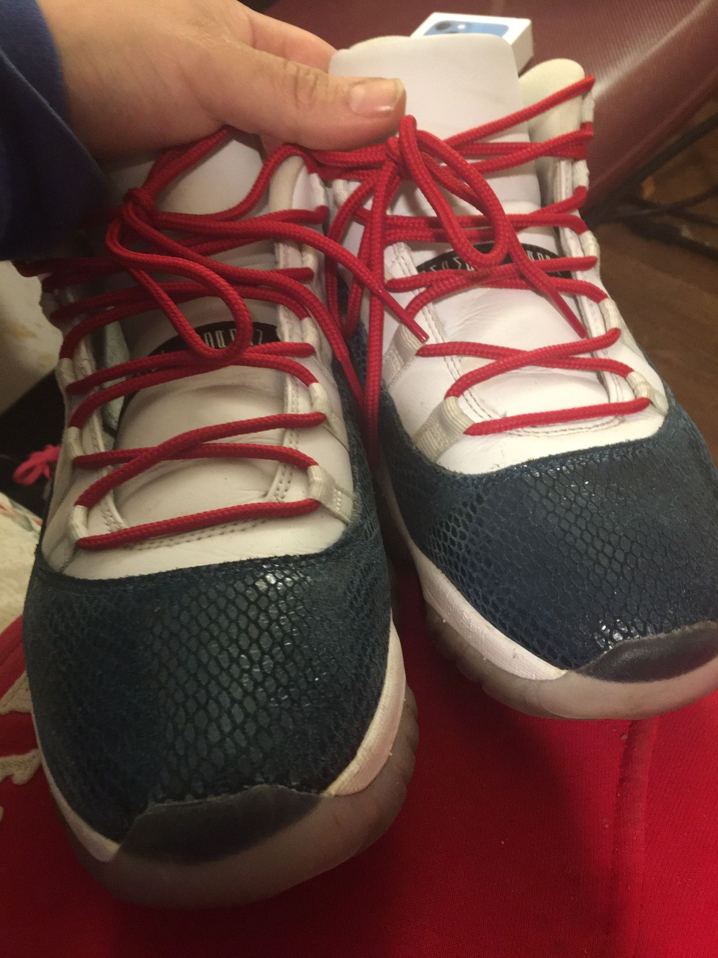 11 Size Snake Skin 11s 95