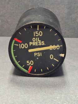 Kollsman Oil Pressure Indicator Type B-21