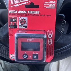Milwaukee digital angle gauge