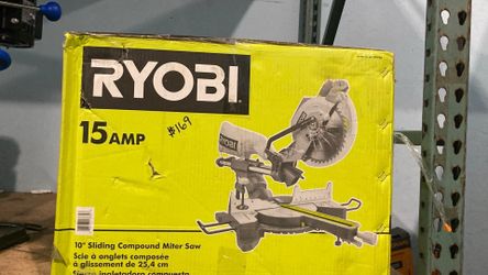 Ryobi 10in Sliding Compound Miter Saw